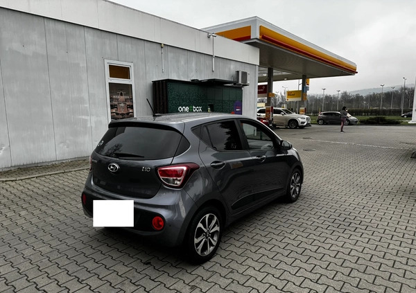 Hyundai i10 cena 34900 przebieg: 77600, rok produkcji 2017 z Koluszki małe 121